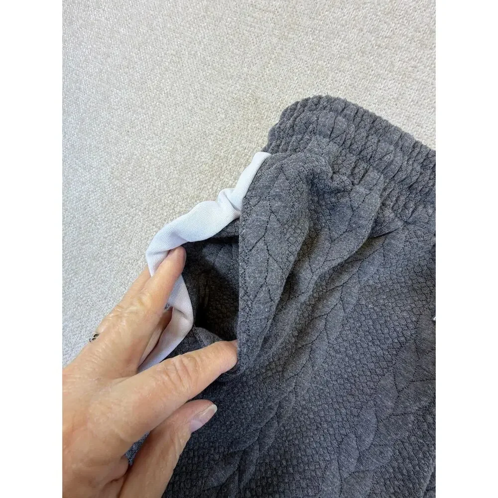 Carhartt Women's Large Gray Cable Knit Sweatpants Lounge Casual Workwear Pants - Picture 8 of 10